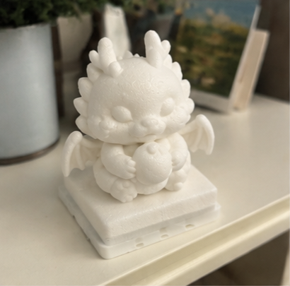 AXIS ONE 本机雕刻作品：双翼小龙